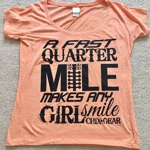 Chix Gear Ladies Drag Racing T-shirt for NHRA XXL